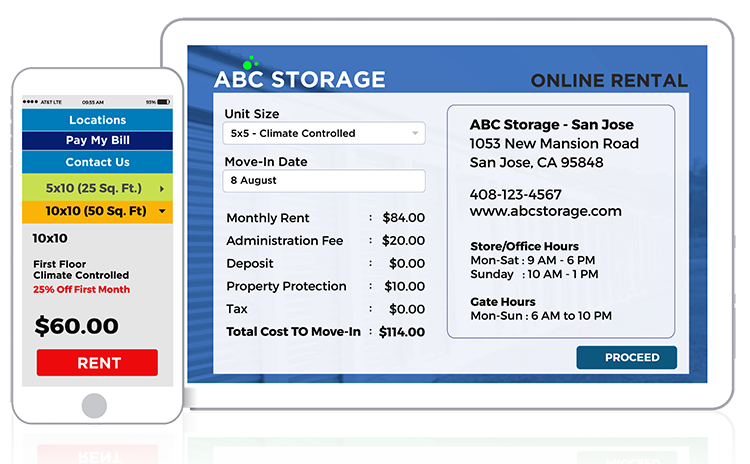 Online Self Storage Rentals