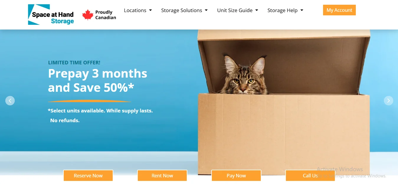 Space at Hand Storage